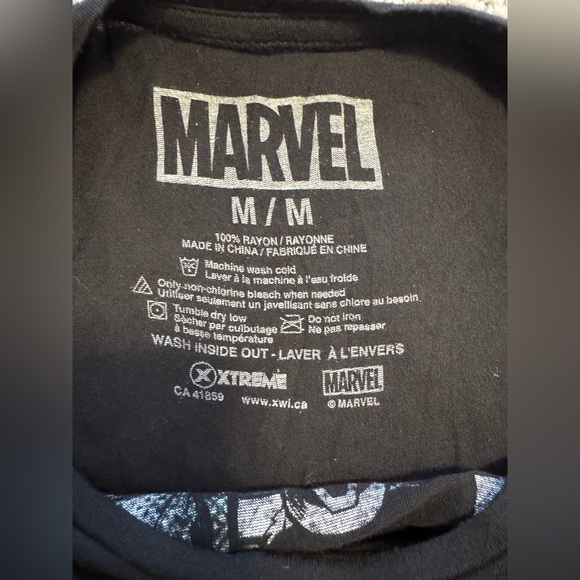 Marvel Superhero Black Graphic Tank Top NWOT - Picture 5 of 7